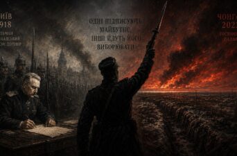Володимир Ліпкан, Євген Коновалець, епос Духова Суверенність Стратіарха, ілюстрація до Розділу четвертого Глава 2 Частина 2.