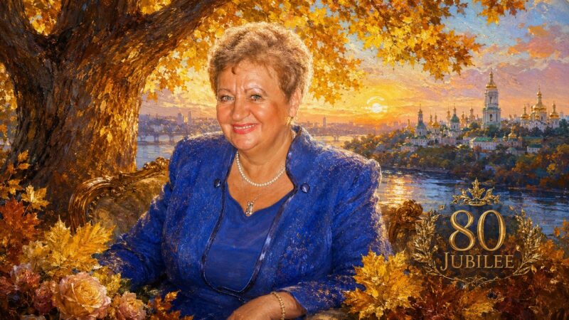 Володимир Ліпкан, Поздравление любимой Мамочке с 80-летним Юбилеем, Золотая осень сыновней любви, поезія Володимира Ліпкана.
